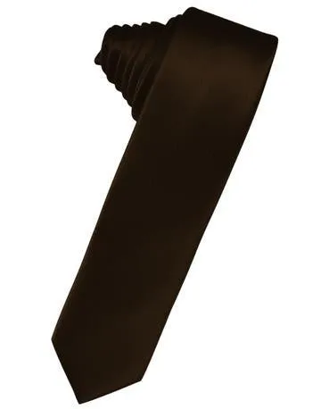Guava Luxury Satin Skinny Necktie