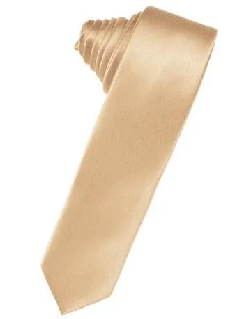 Guava Luxury Satin Skinny Necktie