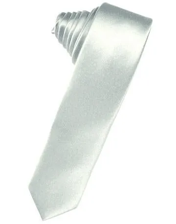 Guava Luxury Satin Skinny Necktie