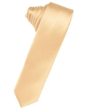 Guava Luxury Satin Skinny Necktie
