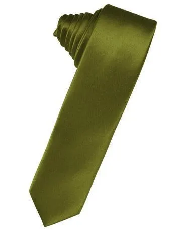 Guava Luxury Satin Skinny Necktie