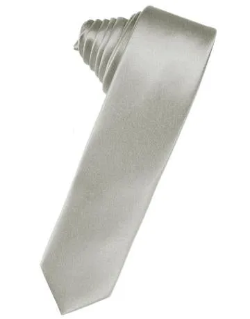 Guava Luxury Satin Skinny Necktie