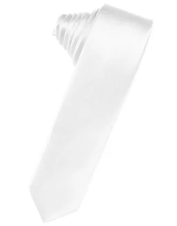 Guava Luxury Satin Skinny Necktie