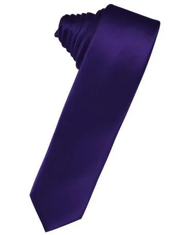 Guava Luxury Satin Skinny Necktie