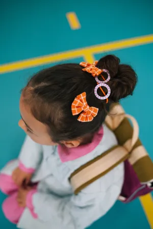 hair ties | better together | gravel orange
