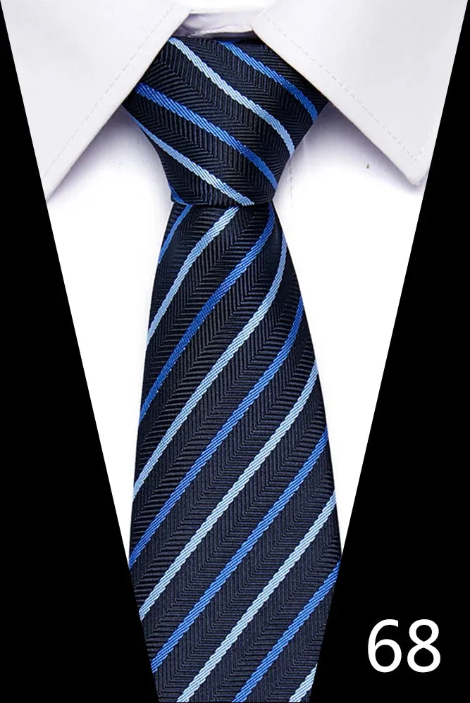 Handmade Blue Red Striped Dot Tie for Men