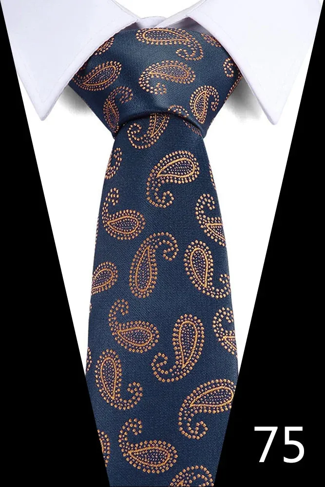 Handmade Blue Red Striped Dot Tie for Men