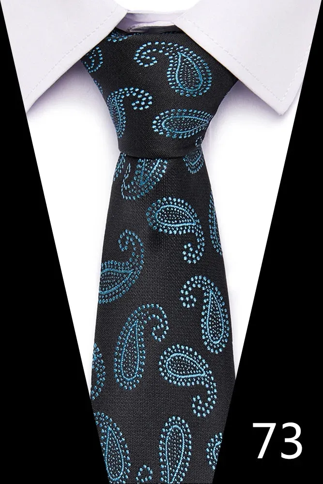 Handmade Blue Red Striped Dot Tie for Men