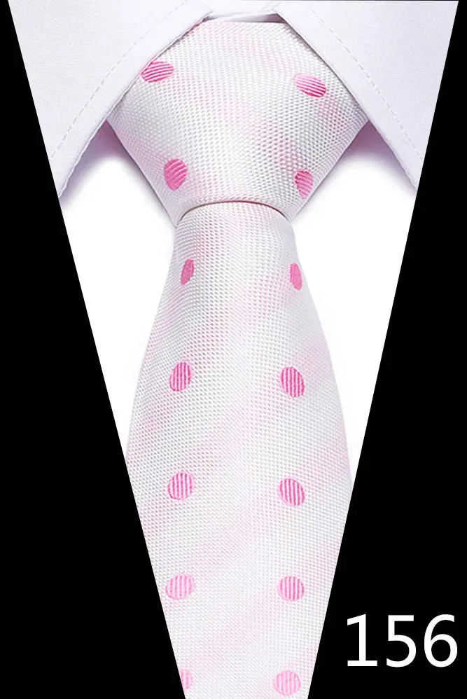 Handmade Blue Red Striped Dot Tie for Men