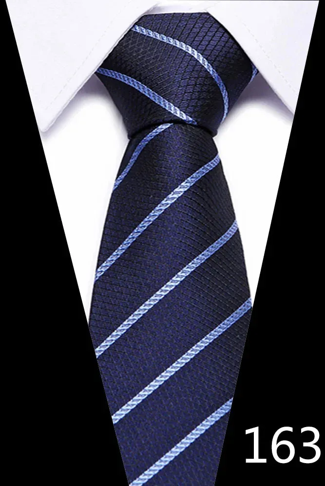 Handmade Blue Red Striped Dot Tie for Men