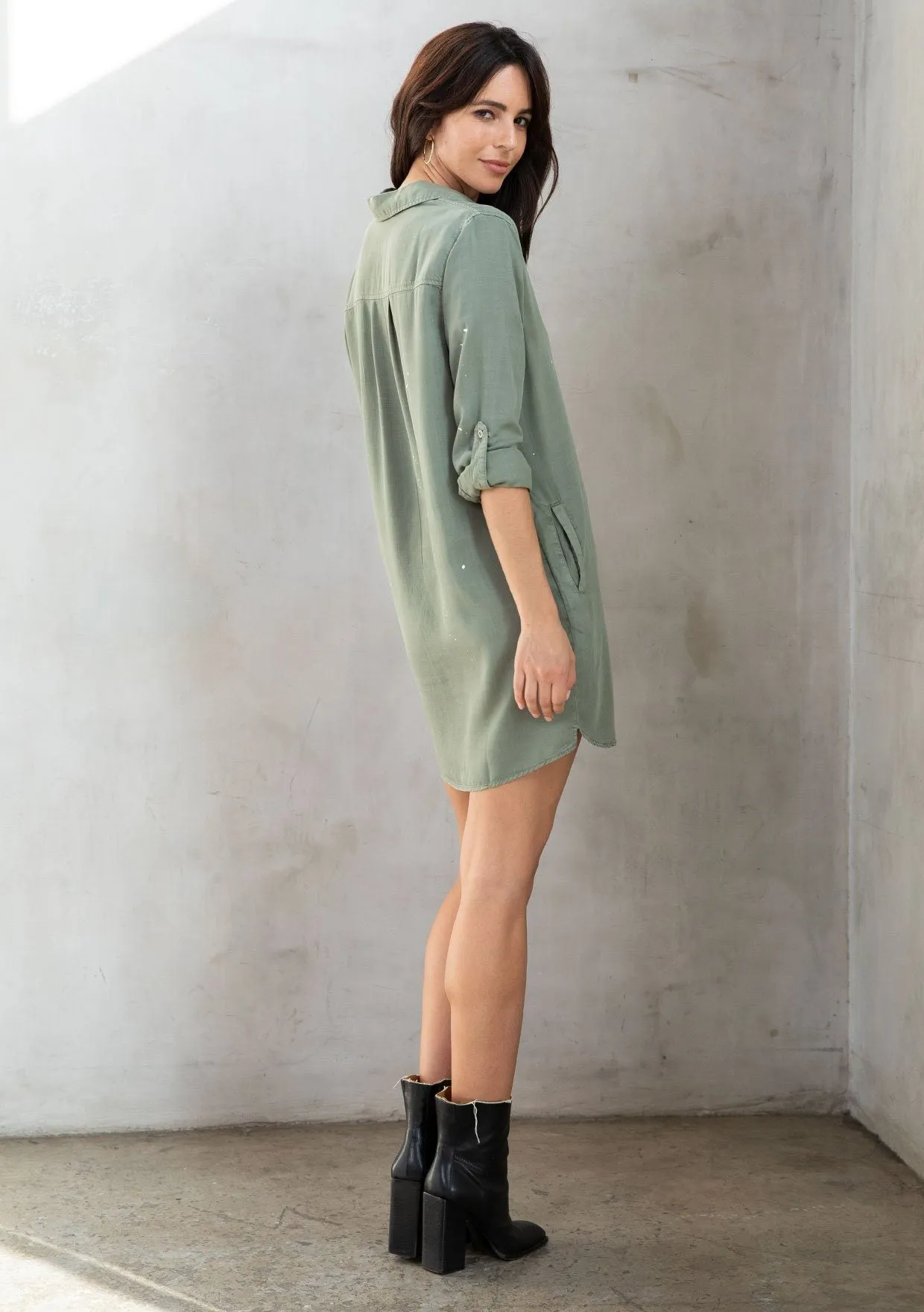 Harley Tencel Shirt Dress