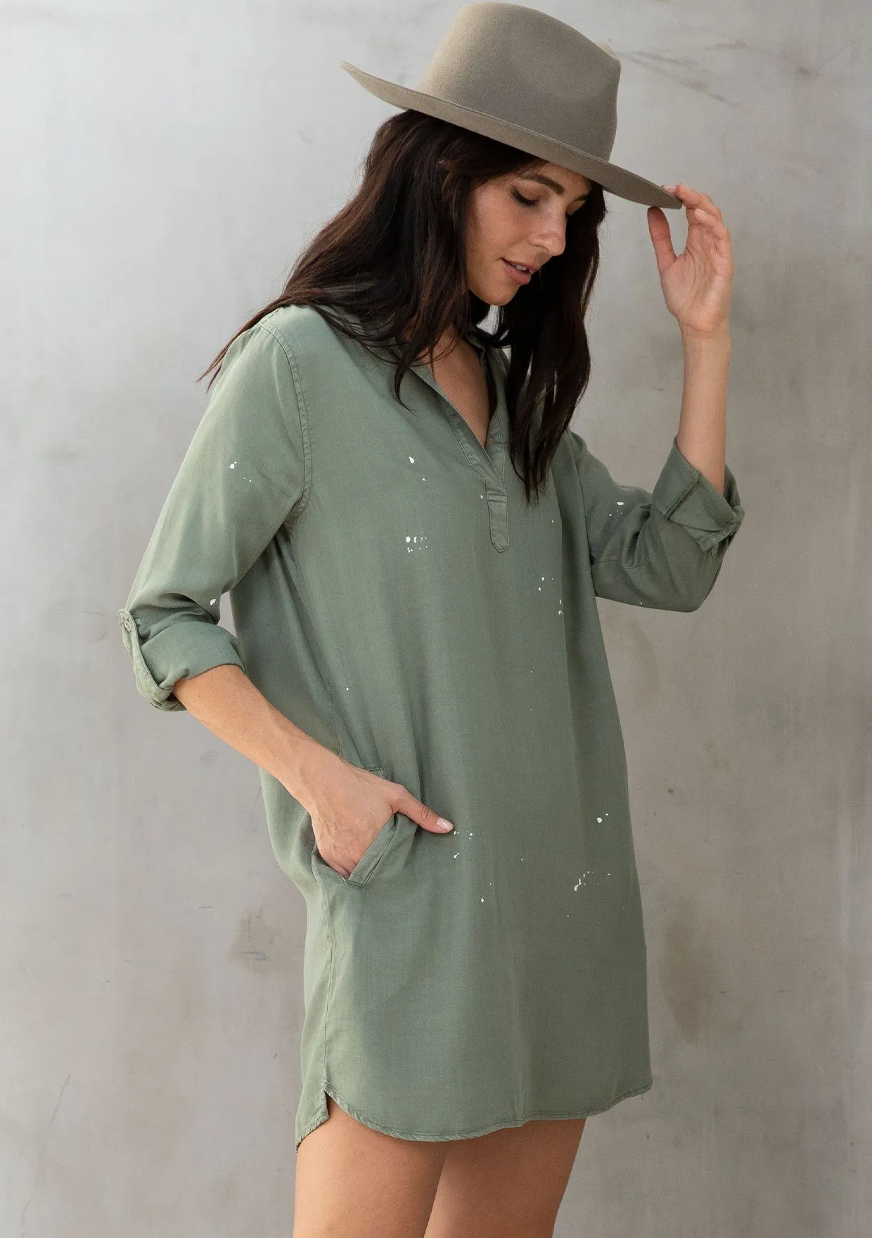 Harley Tencel Shirt Dress