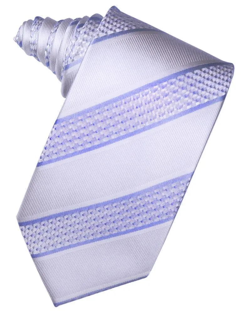 Harvest Maize Venetian Pin Dot Striped Necktie