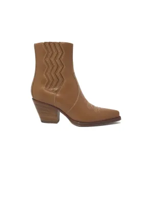 Hermes Size 37 'Vegas' detailed Stitch Ankle Boots