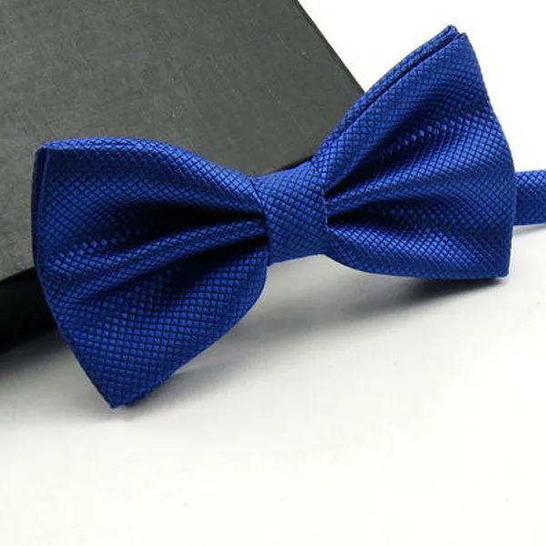 High Quality Men Fashion Solid Bowtie Wedding Butterfly Bow Tie Novelty Tuxedo Adjustable Necktie Yellow/Dark Green/Grass Green
