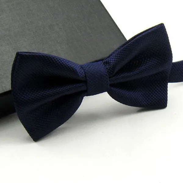 High Quality Men Fashion Solid Bowtie Wedding Butterfly Bow Tie Novelty Tuxedo Adjustable Necktie Yellow/Dark Green/Grass Green