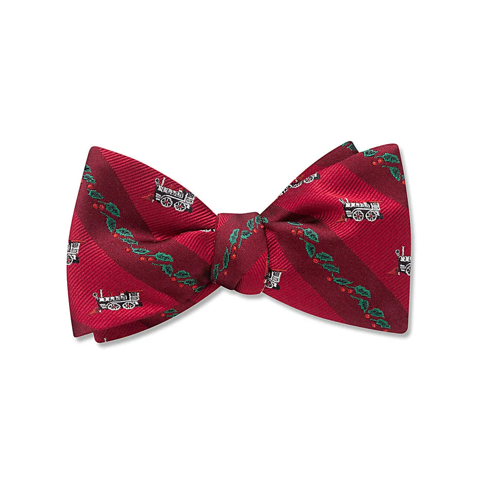 Holly Station Red - Kids' Bow Ties