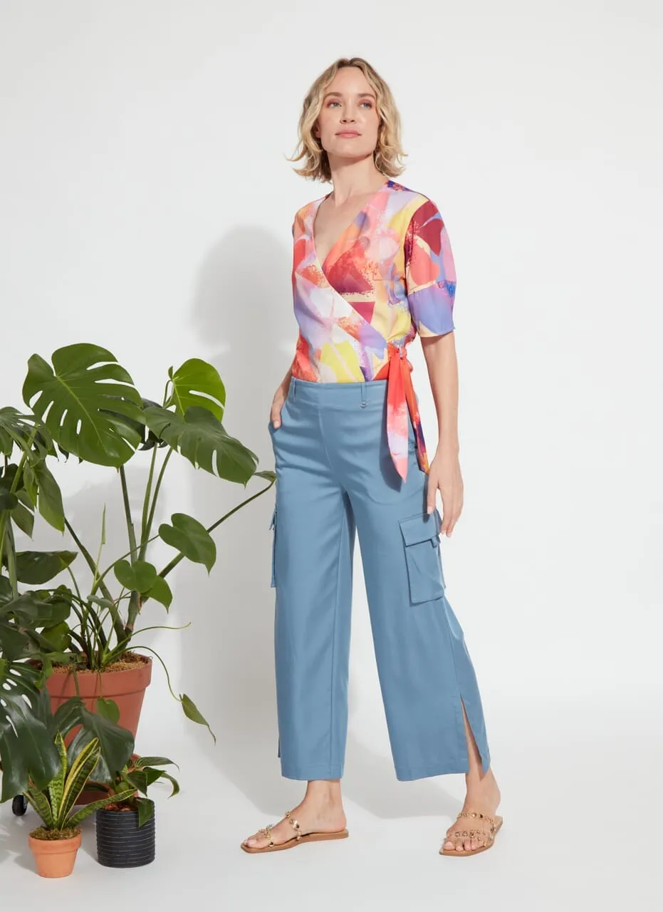 Juno Front Tie Wrap Top