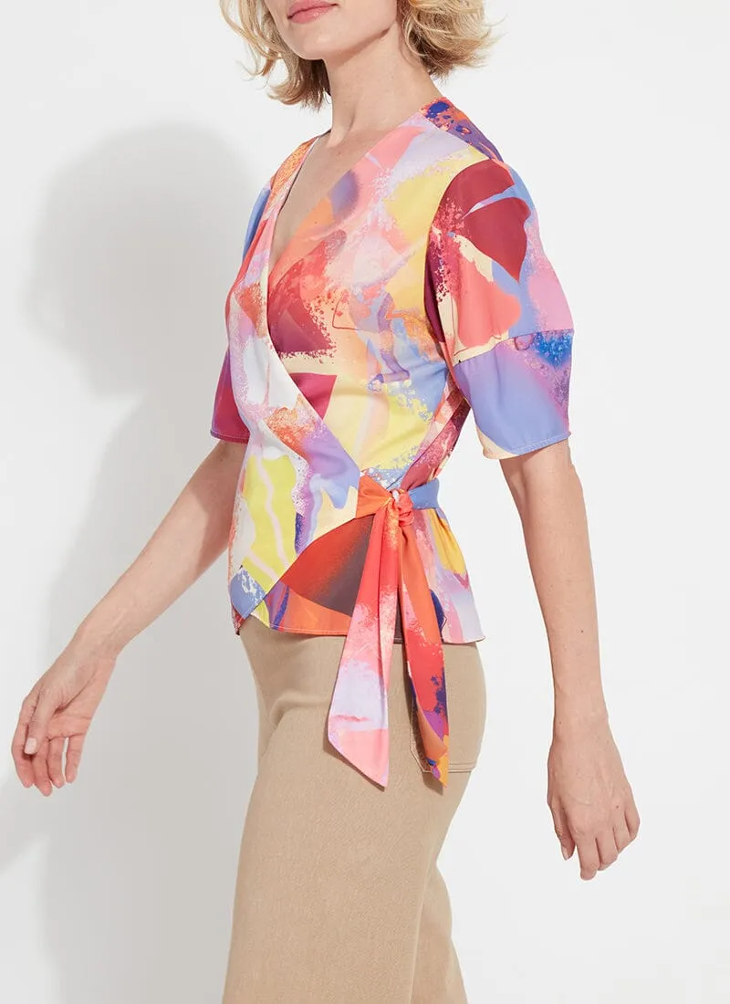 Juno Front Tie Wrap Top