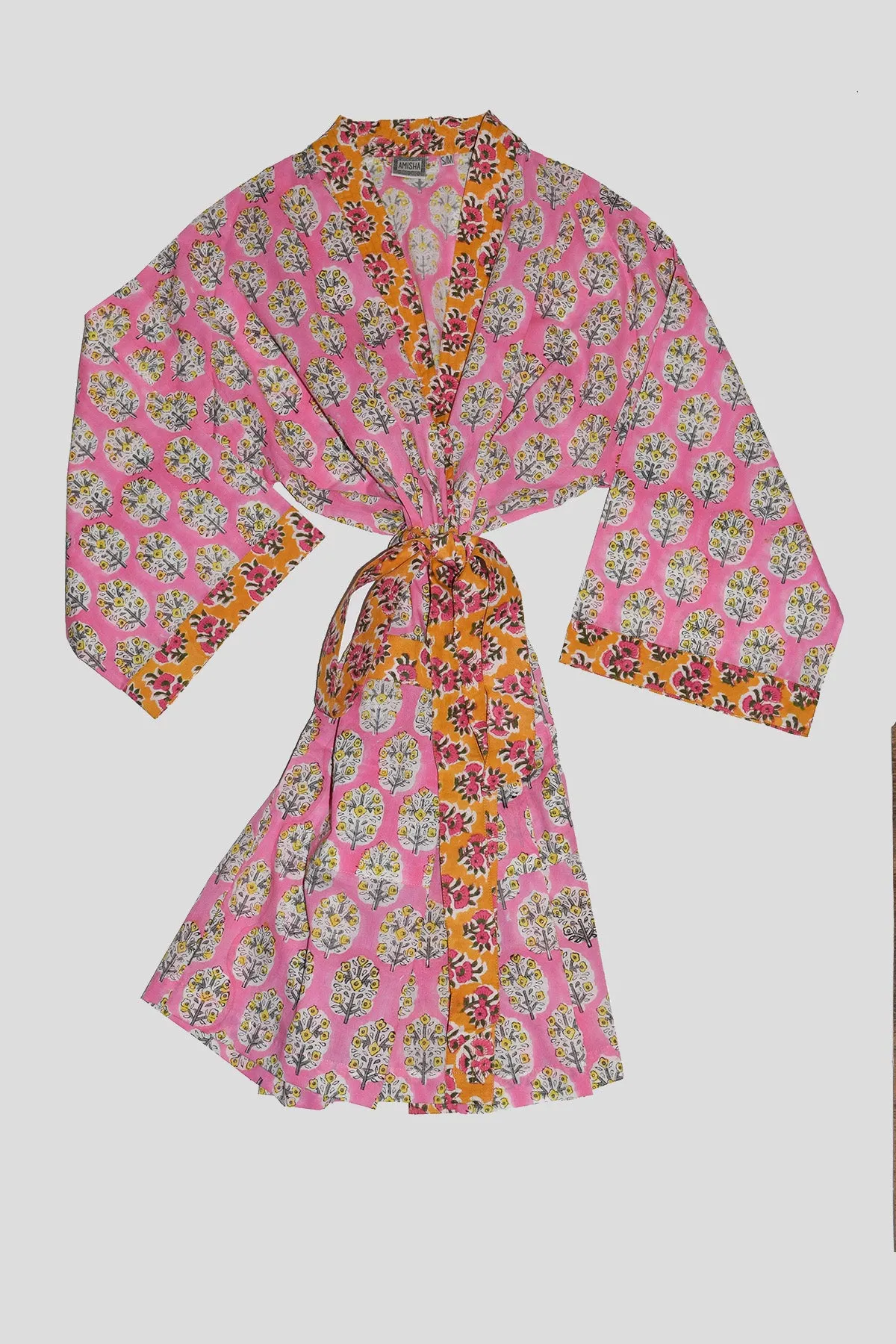 Kerala Short Robe | Pink