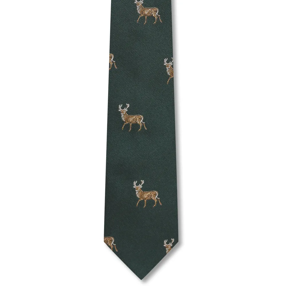 Kevin's Finest Stag Silk Tie
