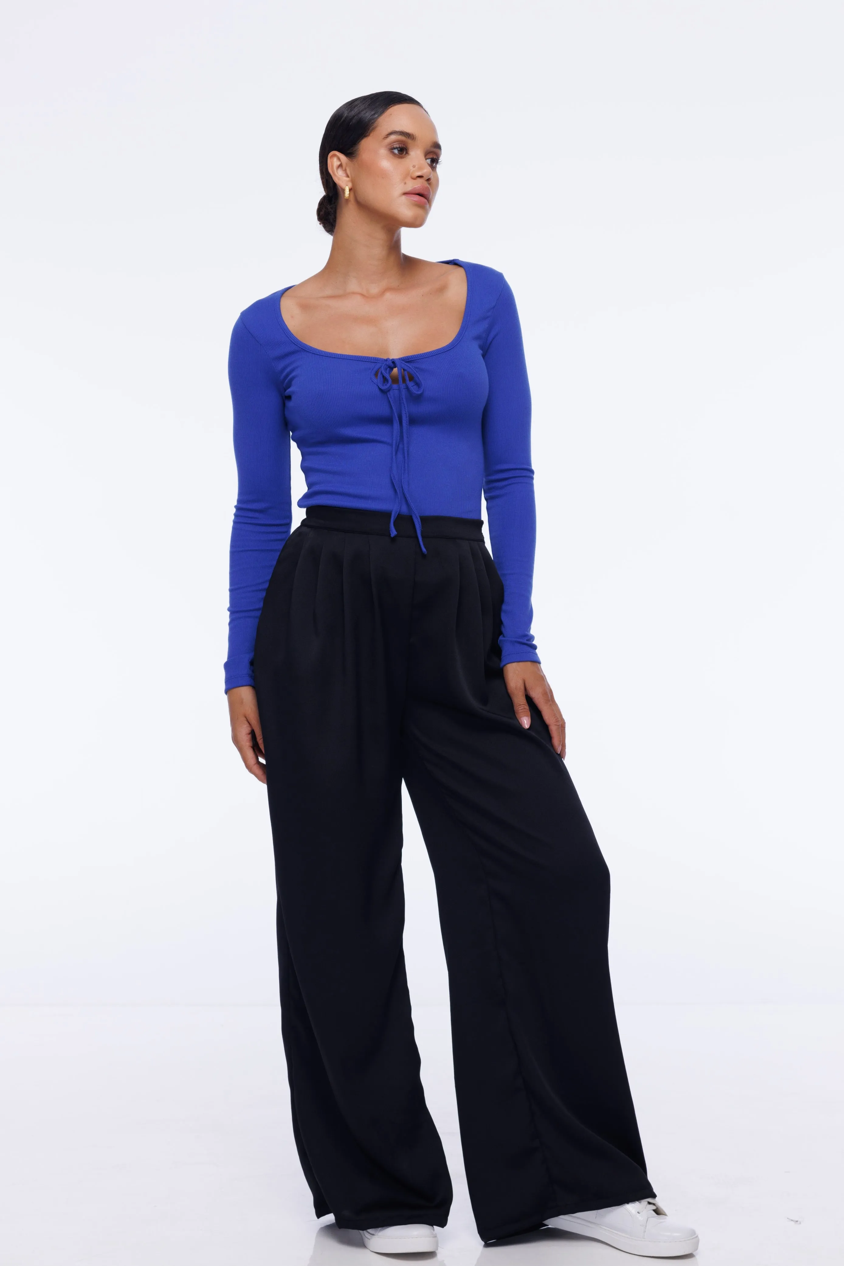 Key To My Heart Top - Cobalt
