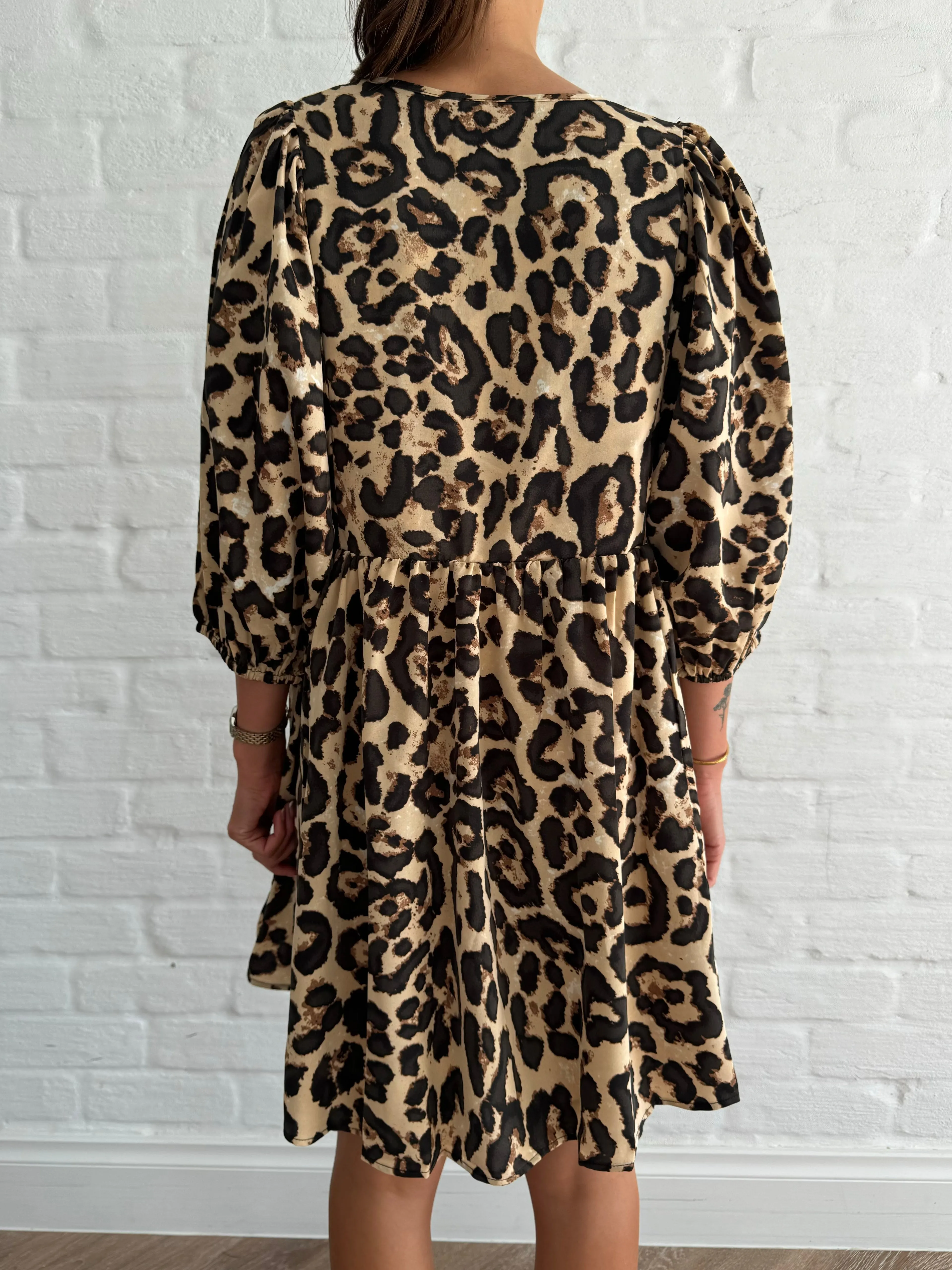 Kiki Leopard Dress