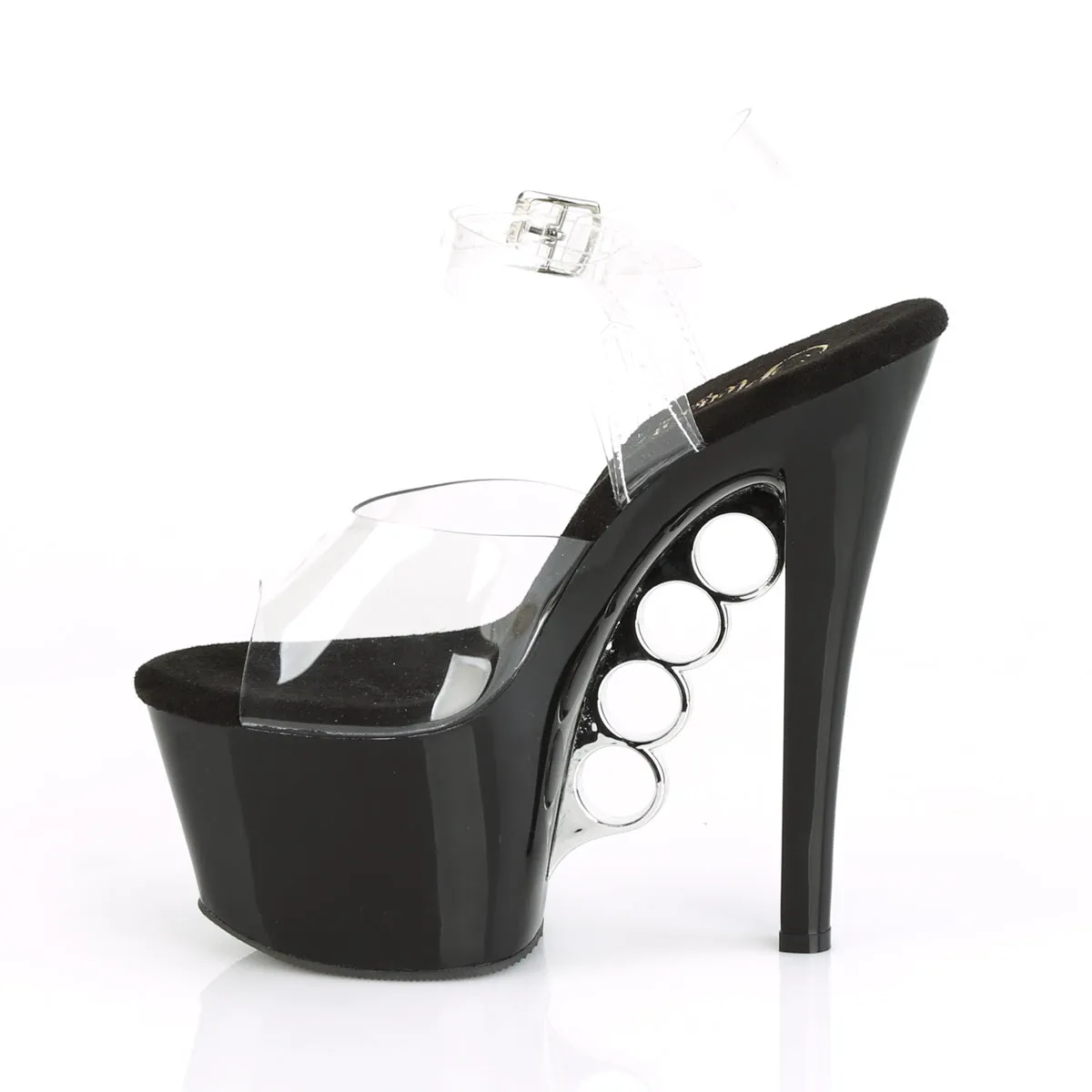 KNUCKS-708  Clear/Black