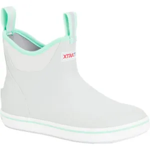 LADIES XTRATUF 6IN ANKLE DECK BOOT - GRY