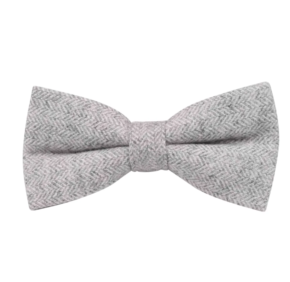 Laurie Grey Tweed Bow Tie