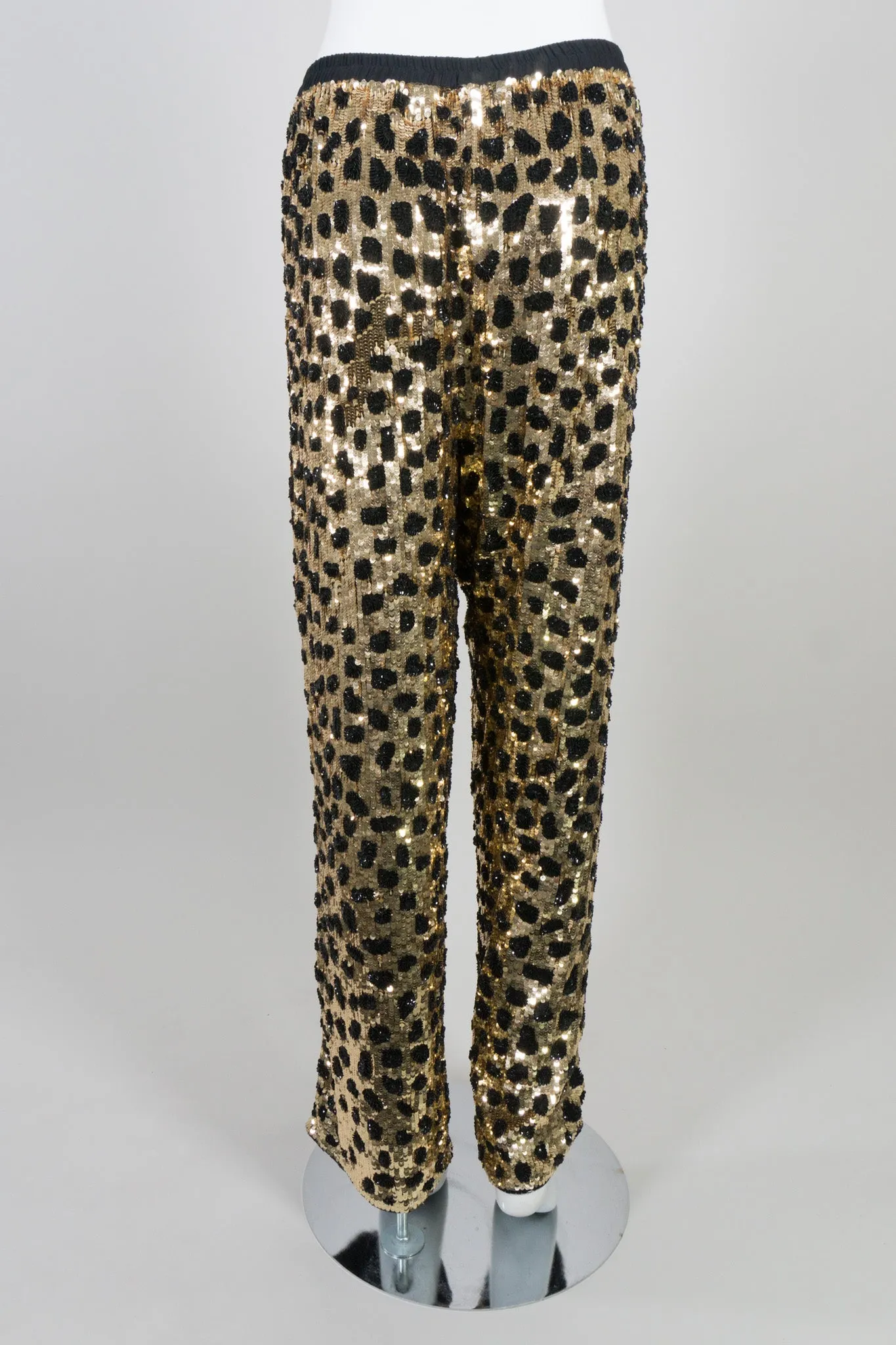 Leopard Sequined Pant