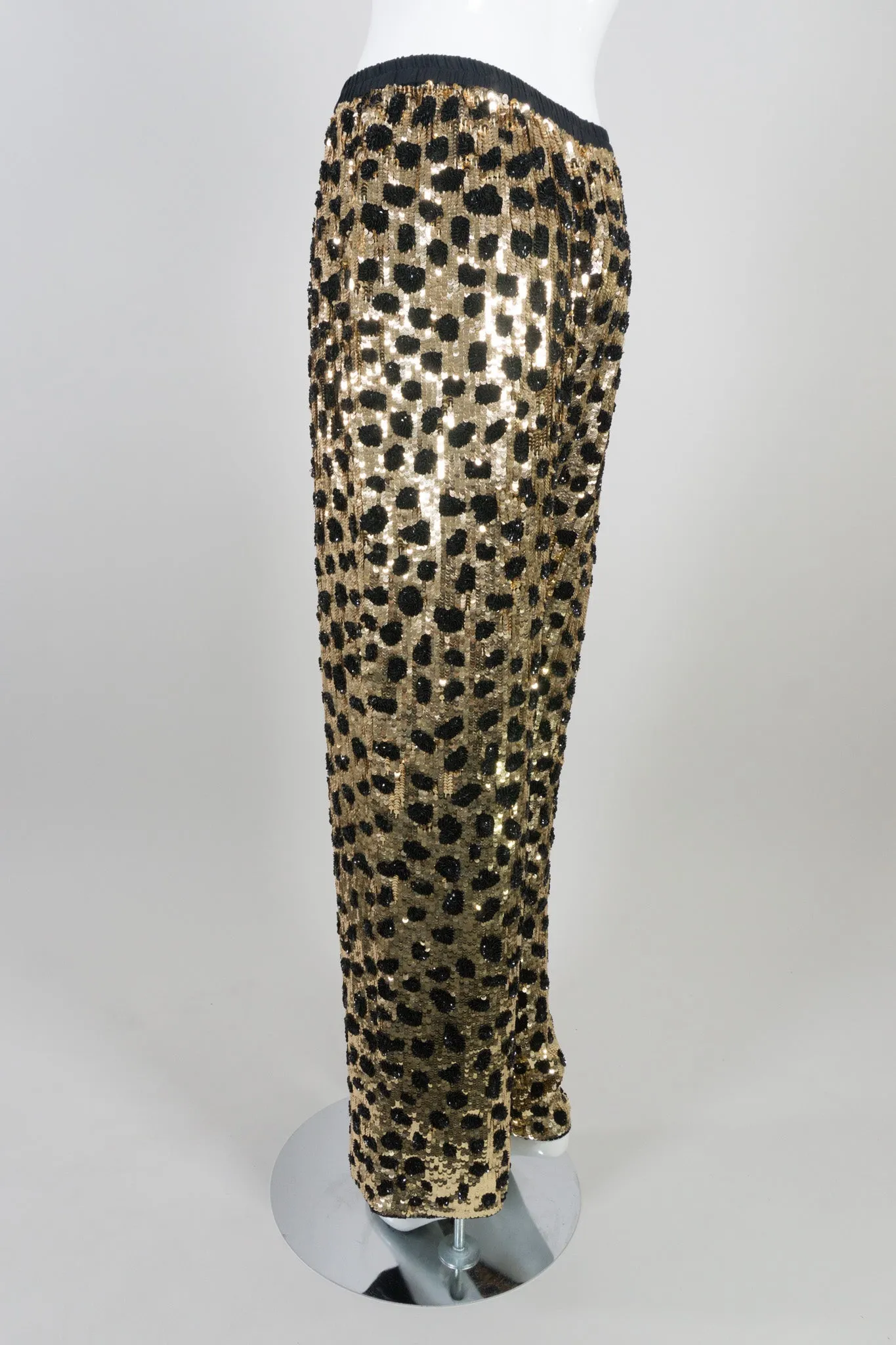 Leopard Sequined Pant