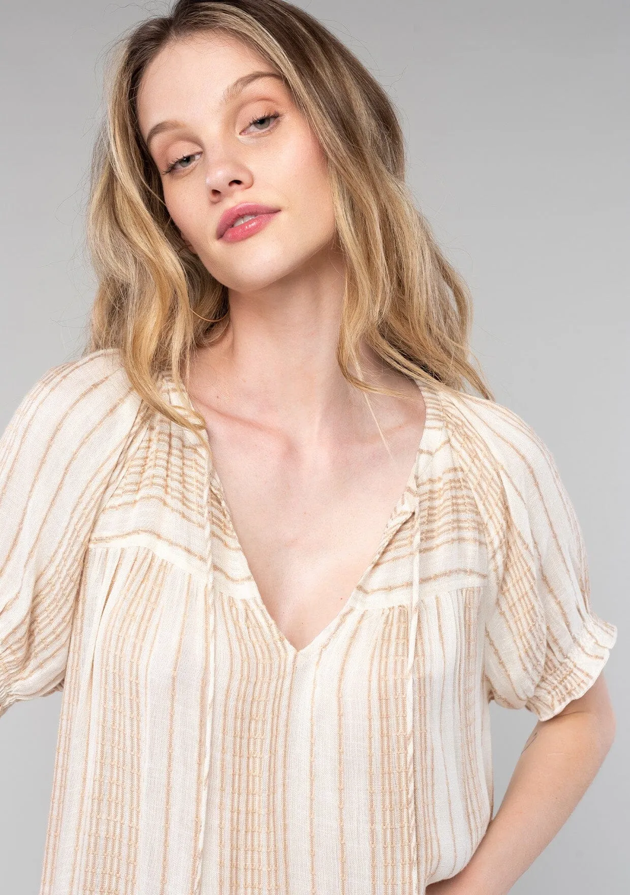 Luellen Puff Sleeve Top