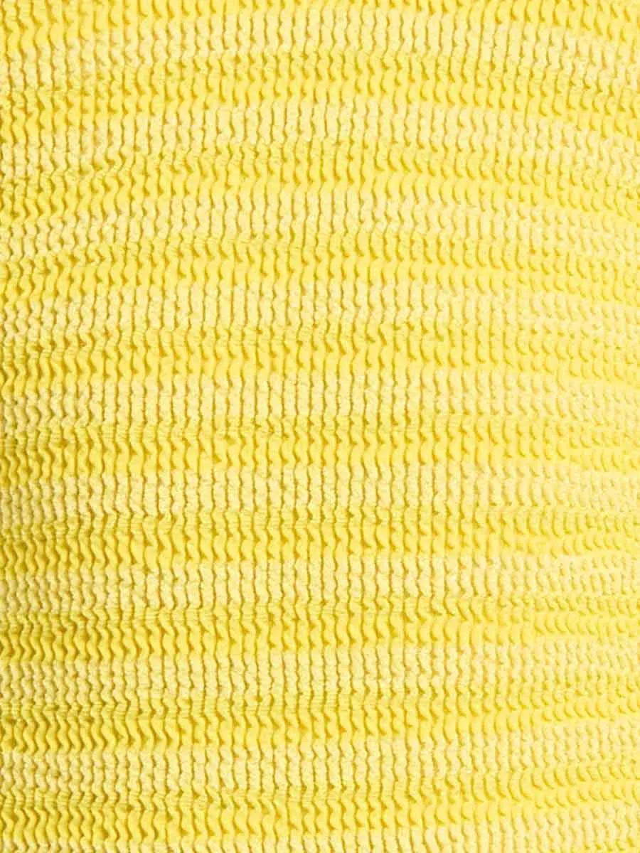 Lurex Sofie Triangle in Limoncello Stripe