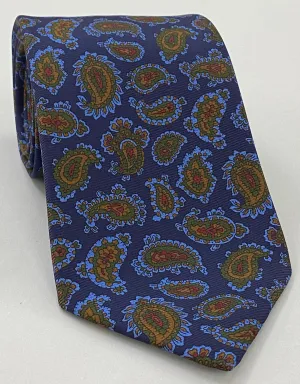 Macclesfield Modern Madder Printed Silk Tie MMPT-109