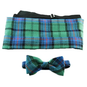 MacDonnell of Keppoch Modern Tartan Cummerbund & Bow Tie Set