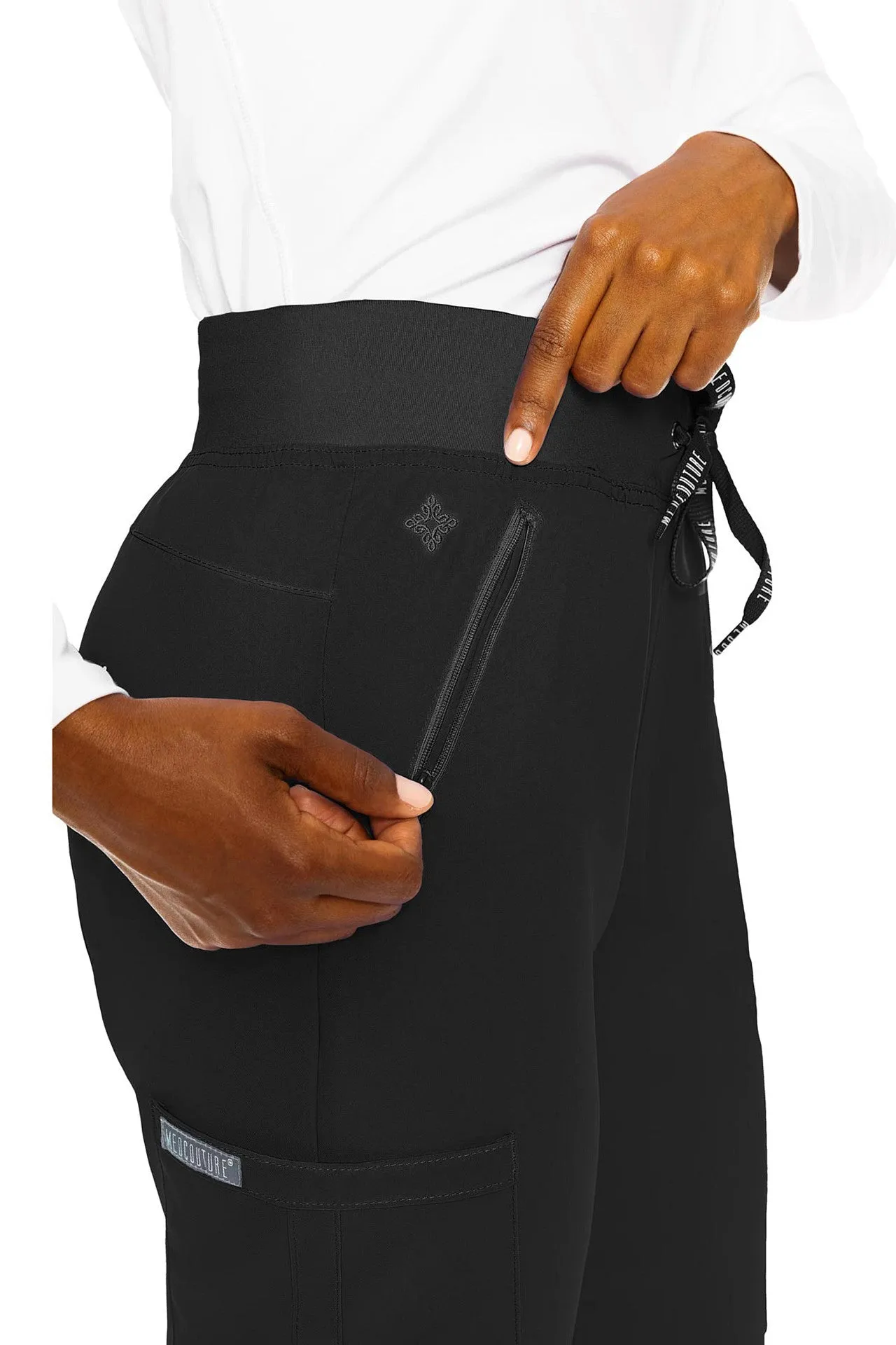 Med Couture Insight Zipper Pocket Pant