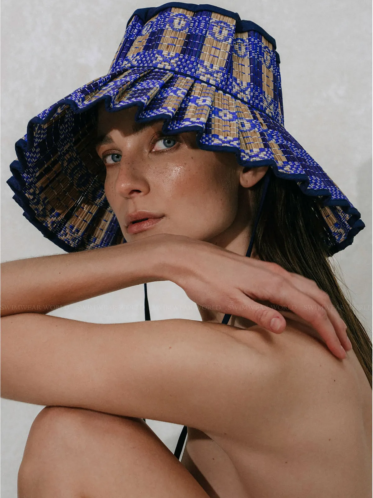 Mediterranean Luxe Capri Hat ::RET