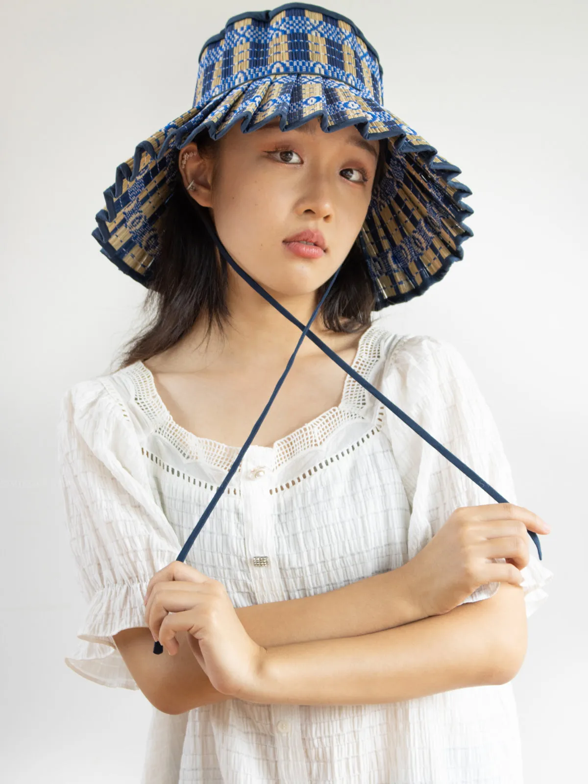 Mediterranean Luxe Capri Hat ::RET
