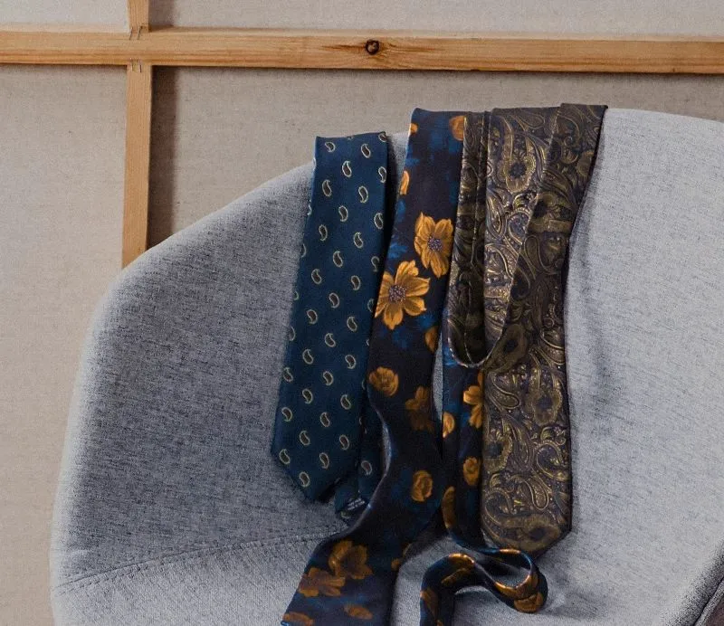 Men's Classic Patterned Tie