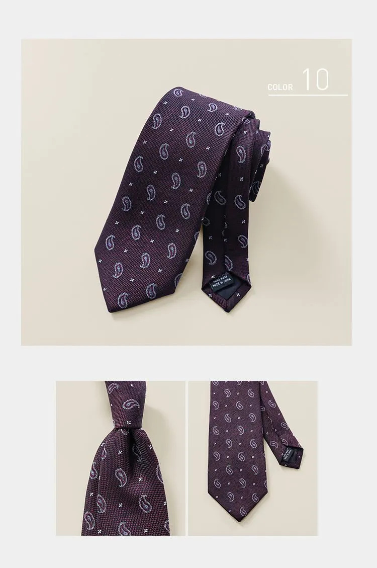 Men's Classic Patterned Tie