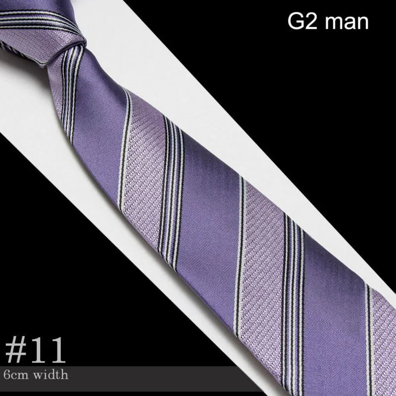 Men's Microfiber Neckties fashion tie neck ties striped