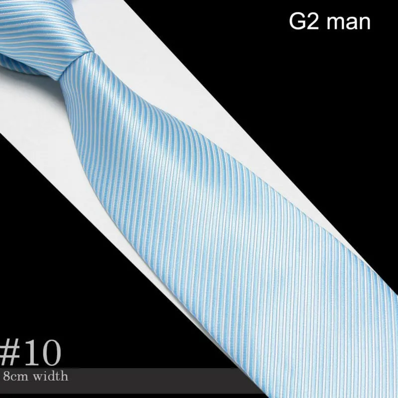 Men's Microfiber Neckties fashion tie neck ties striped