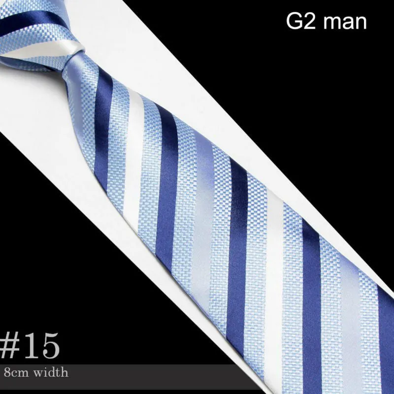 Men's Microfiber Neckties fashion tie neck ties striped