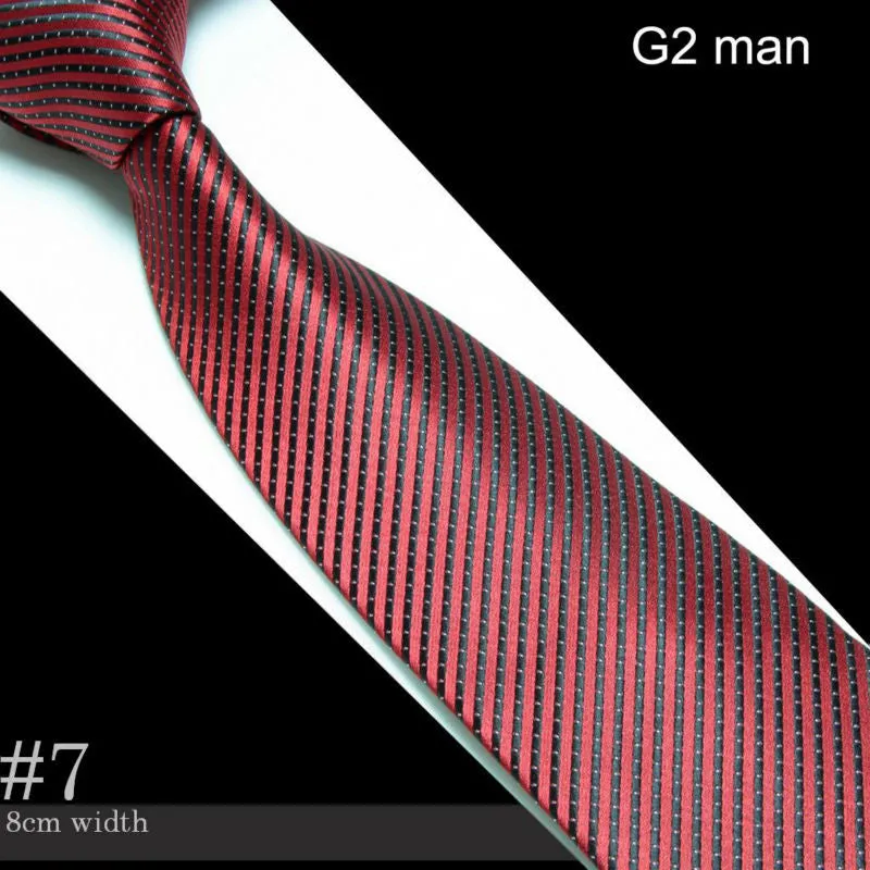 Men's Microfiber Neckties fashion tie neck ties striped