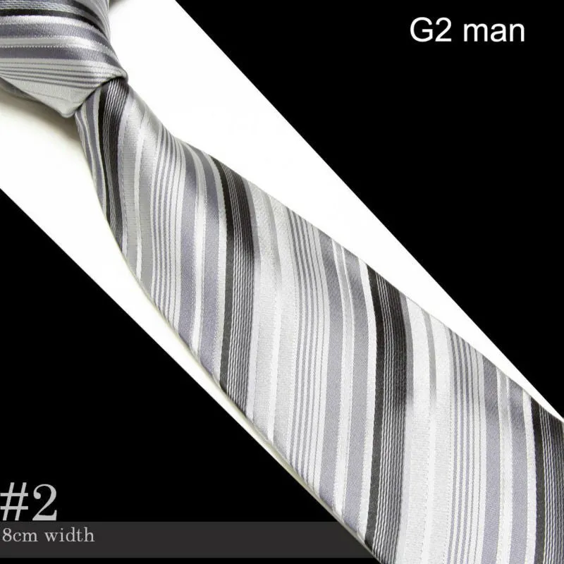 Men's Microfiber Neckties fashion tie neck ties striped