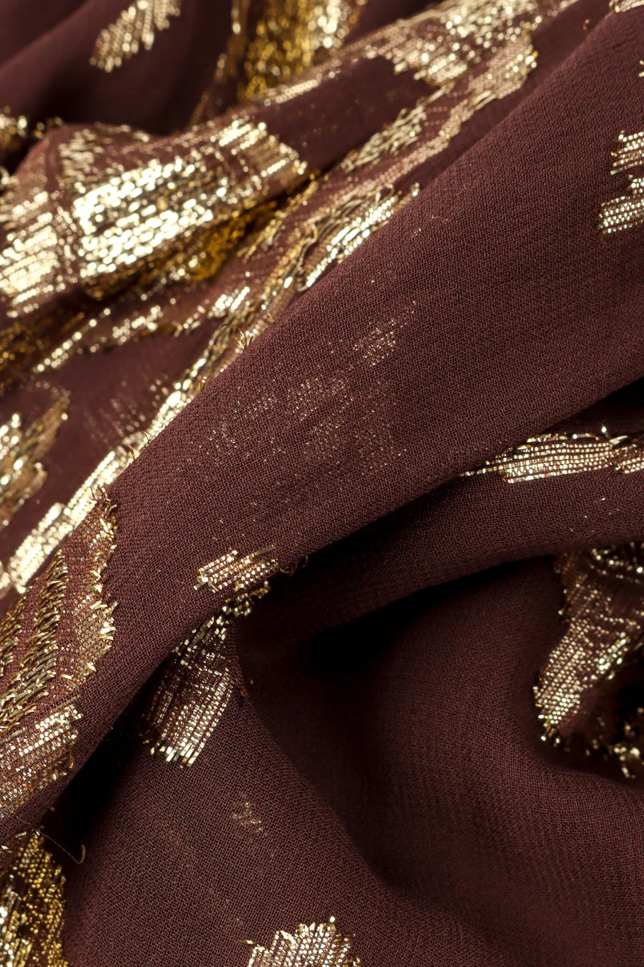 Metallic Top and Skirt Set