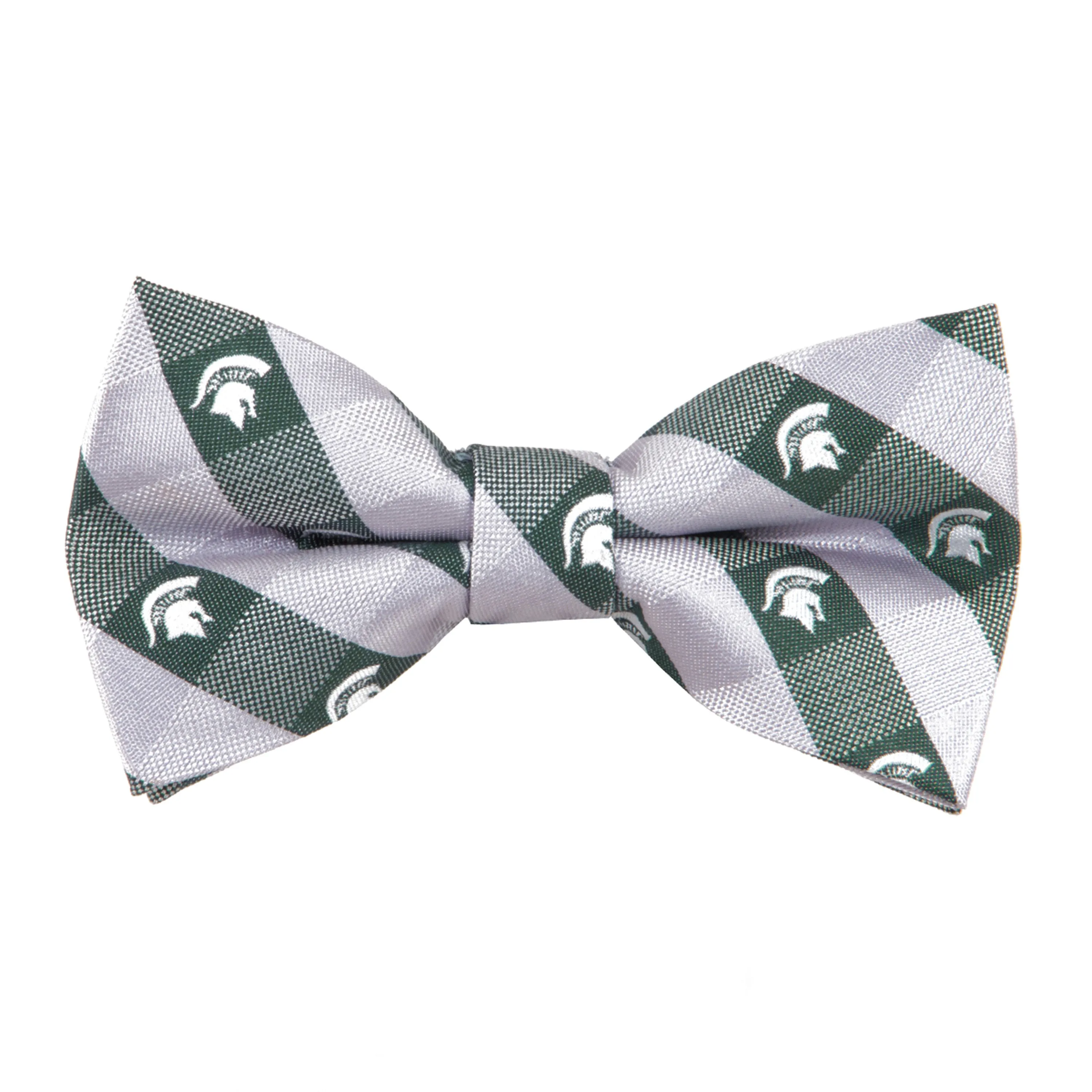 Michigan State Spartans Bow Tie Check
