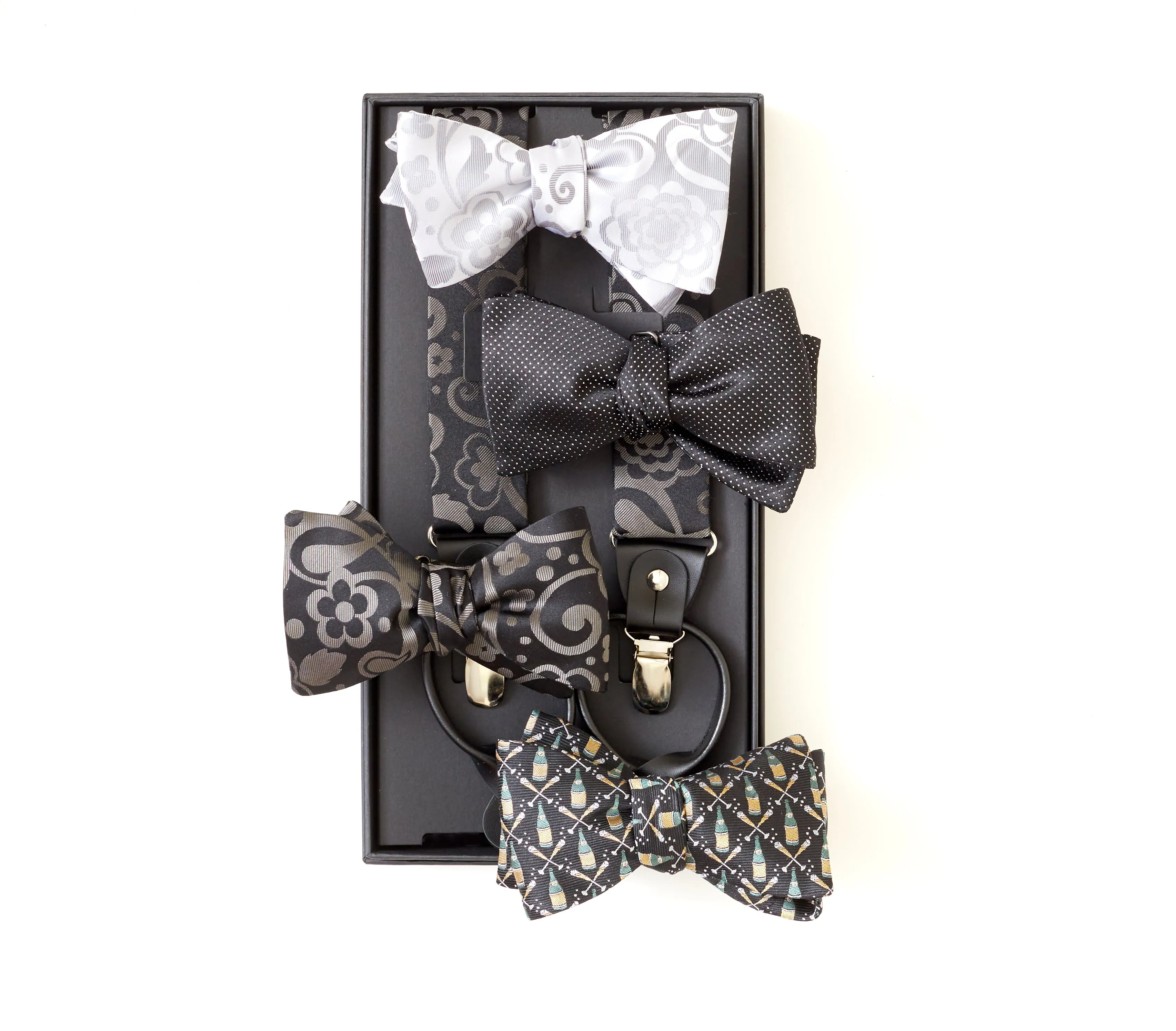 Midnight Bloom - bow ties