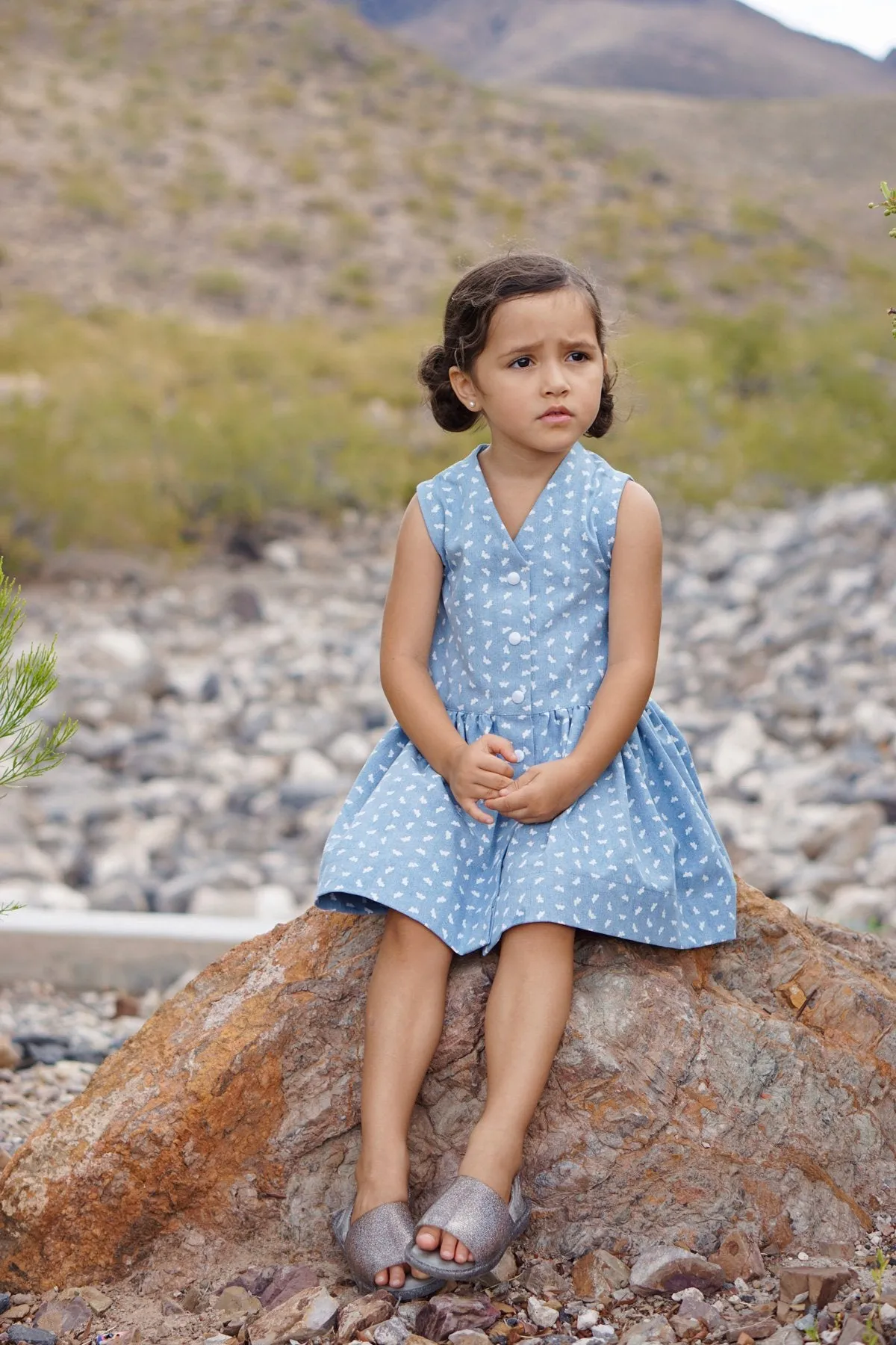 Mini Darling Ranges dress pattern